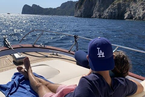 Private Sunset Cruise of the Amalfi Coast (restroom on board)