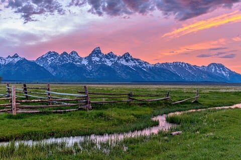 Privates Sundowner-Abendessen im Grand Teton National Park