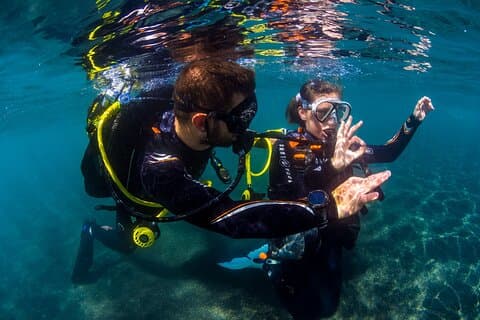 Scuba Diving dop Experience i Santa Cruz Teneriffa