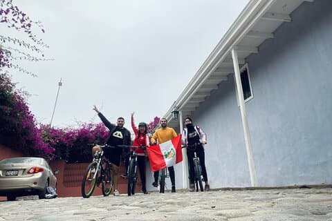 Miraflores og Barranco privat sykkeltur