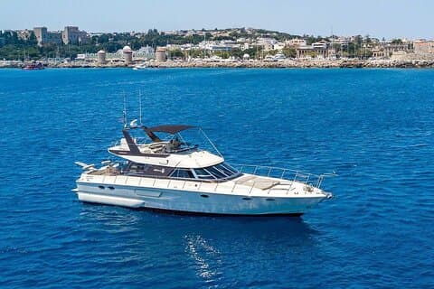 Halvdags privat yachtkryssning på Rhodos