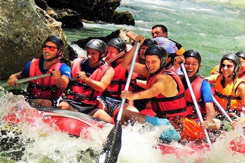 White Water Rafting fra Side, Tyrkiet