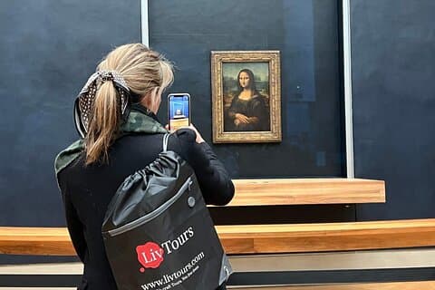 Mona Lisa First Viewing: Louvre Guided Tour with Max 6 People