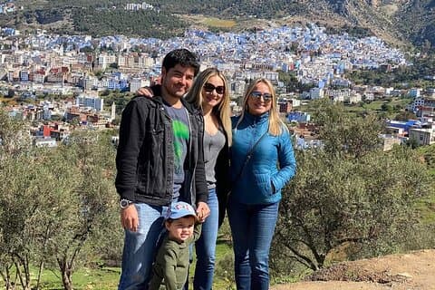 Chefchaouen och Akchour vattenfall, Marocko - 2 dagars privat rundtur, lyxbil