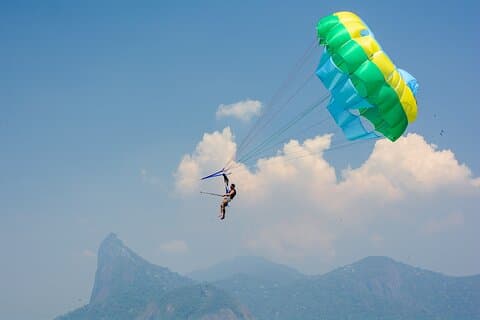 Parasailing i Rio de Janeiro