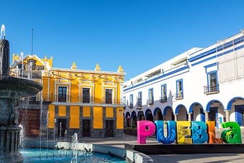 Puebla & Cholula: Un tour di storia coloniale da Città del Messico