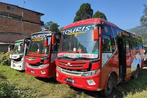 Reservas de passagens de ônibus de Catmandu para Sybubesi