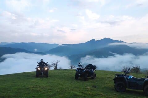 Fantastic ATV Quad Adventure in mountain of Kolašin