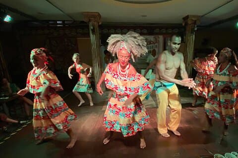 Culturele folkloristische show en diner in Salvador