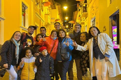 Night Tour in Quito with free time at Old Town