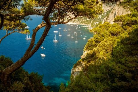 Visite privée d'une journée complète de Capri et d'Anacapri au départ de Sorrente