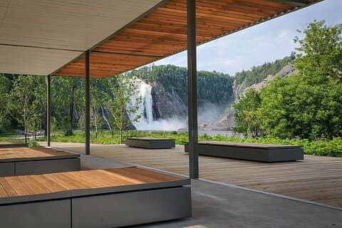 Montmorency Falls Shuttlebus & Eintritt