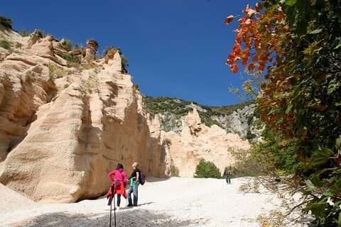 Excursion guidée privée au Lame Rosse di Fiastra