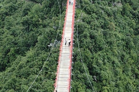 Halvdags Yangshuo Ruyi Peak med den engelsktalende sjåføren fra Xingping Hotel