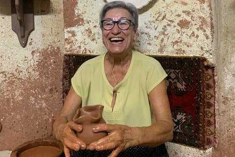 Historisch aardewerk maken in Cappadocië
