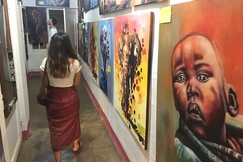 Tour di un'intera giornata al Museo della Galleria di Kampala e agli studi di artisti indipendenti