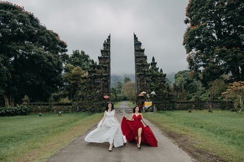 Bali Flying Dress VIP Ubud Photoshoot (Private with Professional Photographer)