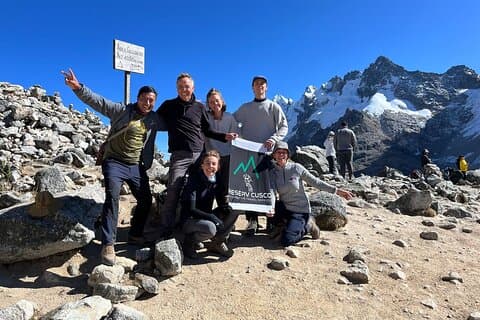 5-dagers privat guidet Salkantay-vandring fra Cusco med overnatting