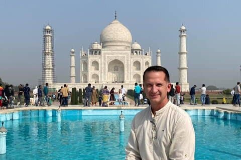 Private kulturelle Taj Mahal Tour mit dem Gatimaan Expresszug