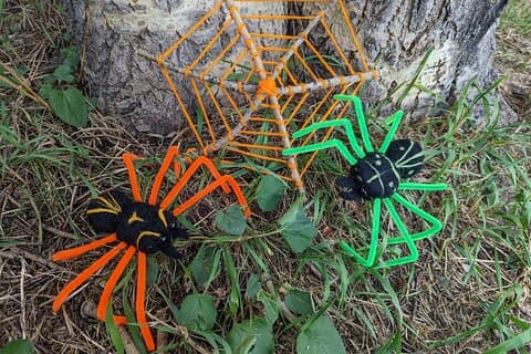 Felted Halloween Spider Art Class in Estes Park
