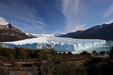 Perito Moreno from Puerto Natales