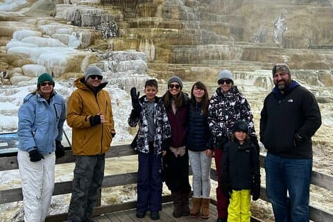 Privat Yellowstone Winter Wildlife Safari guidet tur