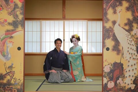 Kyoto Kiyomizudera Temple : Maiko and Samurai couple plan