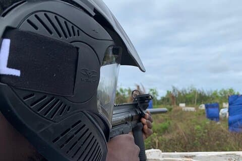 Paintball och Gel blaster i Mfufuma vilage