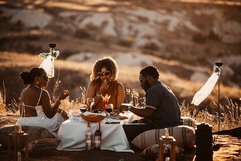 2 timers privat pikniktur ved solnedgang i Cappadocia