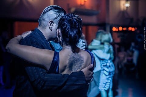 Privat Tango milonga med privatlektion och överföringar