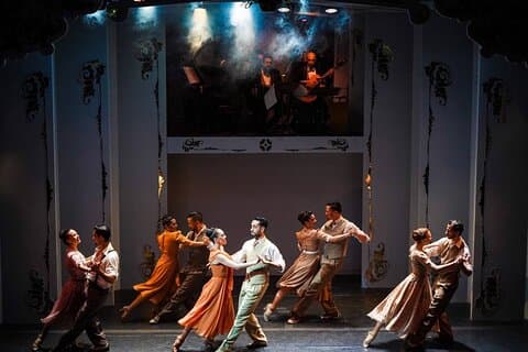 Show in het Mythic Café Los Angelitos met optioneel diner en transfer