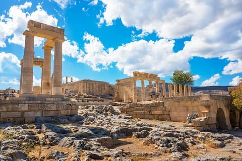 Rhodos: Ancient Lindos Akropolis Entrébiljett