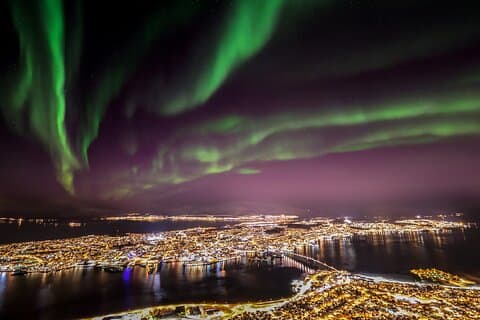 Highway to Heaven - Aurora Cable Car Transfer in Tromsø