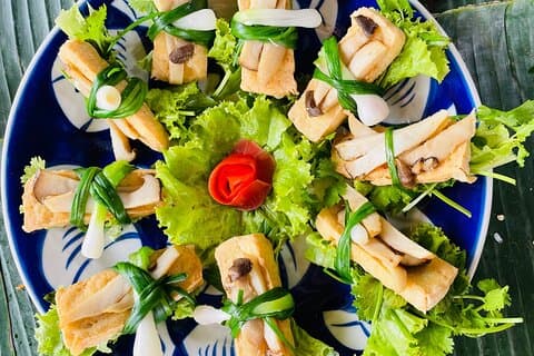 Lezione di cucina vegetariana e giro in barca a canestro