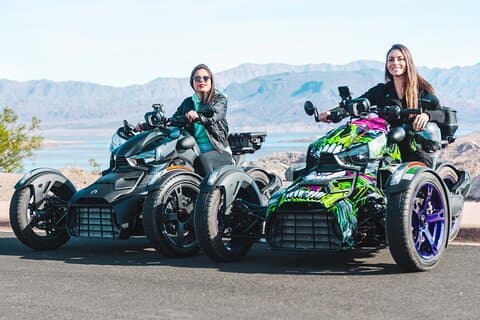 Private Alle kvinner Red Rock Canyon guidet tur på en CanAm Trike