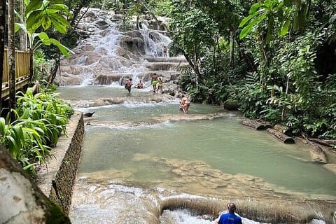 Blue Hole Ocho Rios and Dunn's River Falls