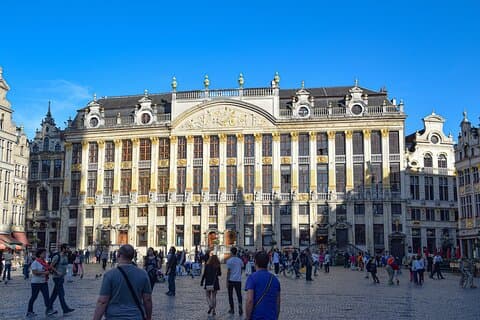 Kulturerbe und Essen von Brüssel Private Wanderung