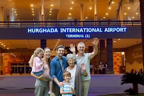 Privat overførsel fra Hurghada Lufthavn til Makadi Resorts