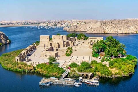 Aswan Tour från Luxor Privat Heldagstur Edfu, High Dam,Philae