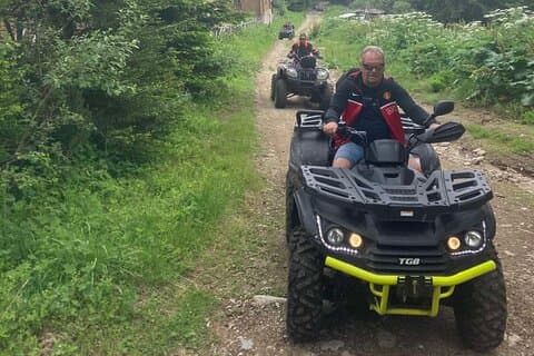 Safari privado de 1 hora en quad o buggy en Borovets