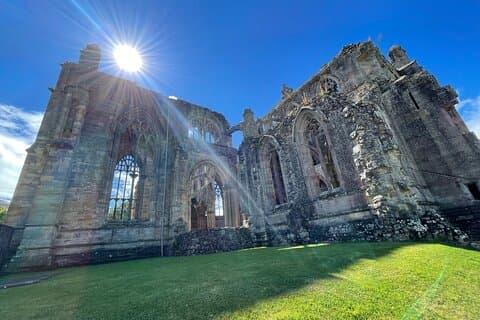 Pietra e storia: gita giornaliera privata alla Cappella di Rosslyn e all'Abbazia di Melrose