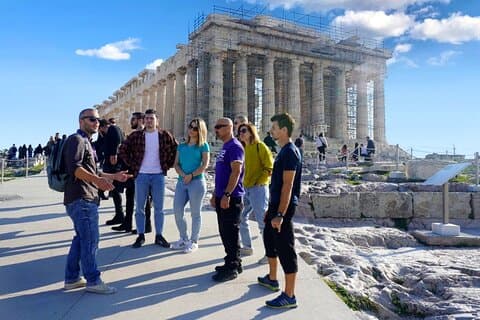 Tour dell'Acropoli in E-bike con biglietti d'ingresso