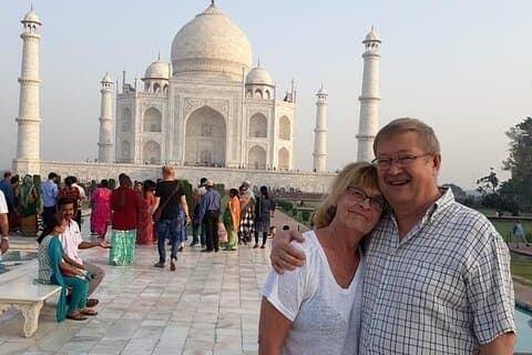 Taj Mahal und Agra Fort Private Tour von Delhi