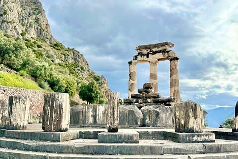 Delphi Tagesausflug Altes Orakel & malerische Bergblicke Arachova