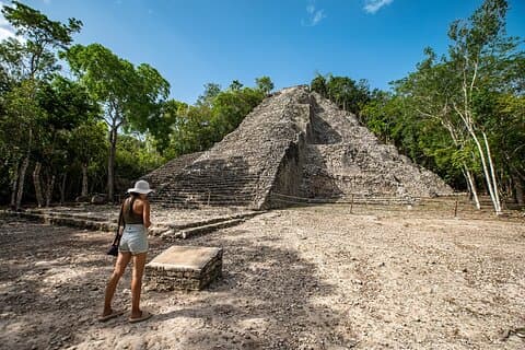 Coba & Tulum med Cenote Simma, lunch och transport