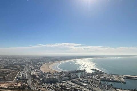 Agadir bytur med panoramaudsigt