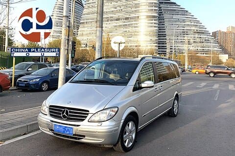 1 dag gebruik 7-zits Mercedes Perfect Engels sprekende chauffeur Beijing