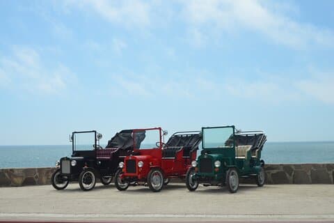 Ensenada City Tour on Ford T Replica and Beach Horse Back Riding
