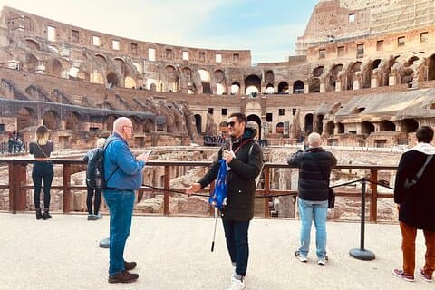 Rom Kolosseum mit Arena, Forum Romanum und Palatinführung