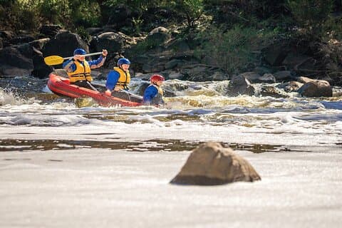 Dwellingup: Fast Water Rafting selvguidet tur